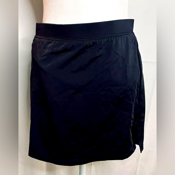 Bal Harbour Womens Tummy Control Skirtini Swim Skirt Black Plus Sz XXL NWT - Picture 2 of 8